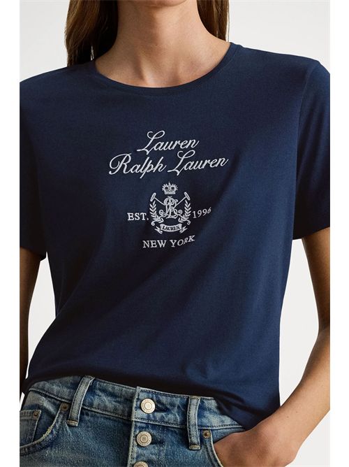 T-shirt con logo LAUREN RALPH LAUREN | 200P03725001NY